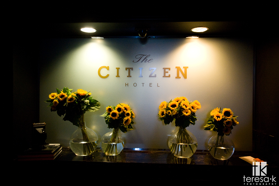 Getting Ready at the Citizen hotel by Sacramento Wedding photographer Teresa K