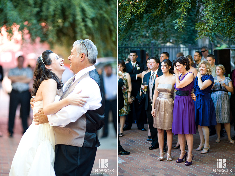 Party at Courtyard D’Oro by Teresa K, Sacramento wedding photographer