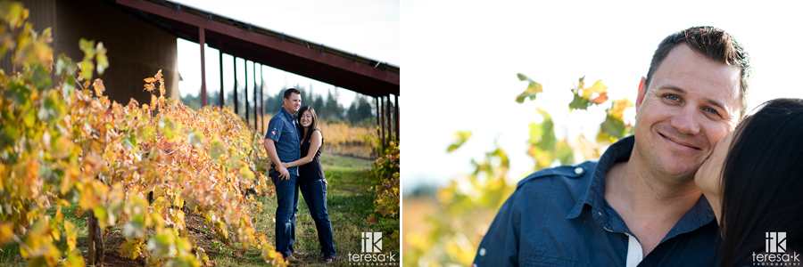 Madrona Vineyards engagement session in Apple Hill California