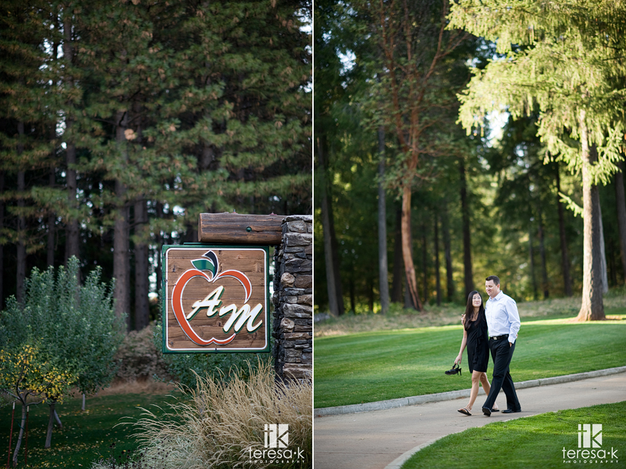 Foothill locations for engagement sessions in Northern California