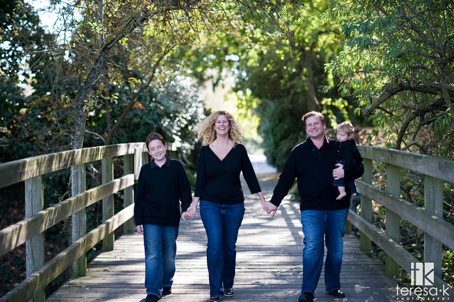 Davis family portrait photography in the park lifestyle photography