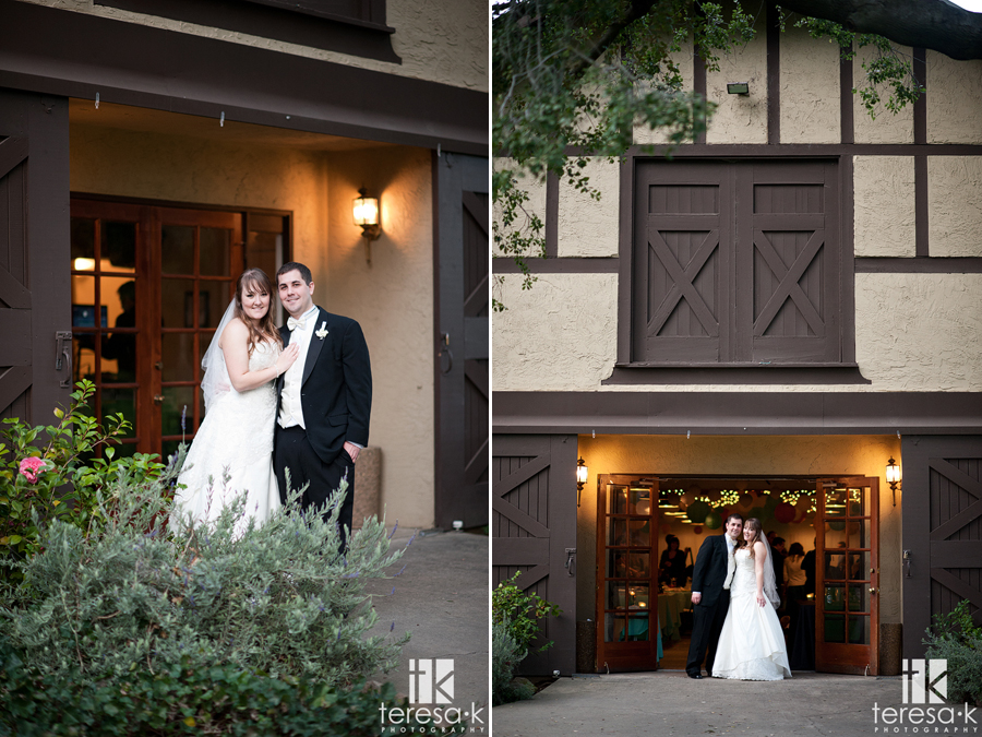 Bride and Groom Portraits at Crawford’s Barn in Sacramento California by wedding photographer Teresa K photography