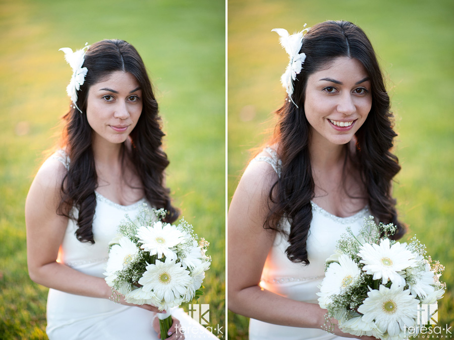 bridal portraits from lions gate wedding in Sacramento 