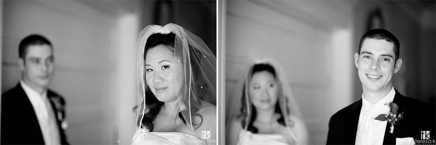 bridal portrait by Sacramento wedding photographer, Teresa K