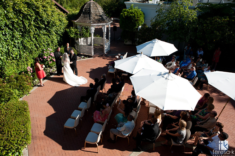 outdoor wedding in Sacramento