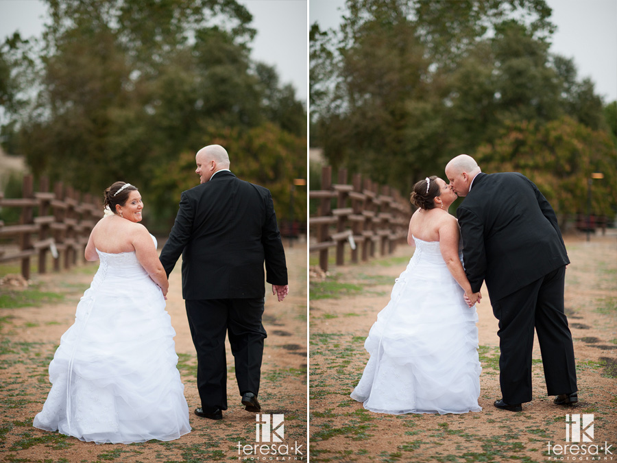 plus sized bride and groom happy and beautiful