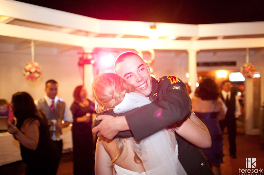 brother in the army comes home for wedding