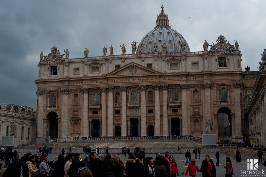 the Vatican city and st peters basilica