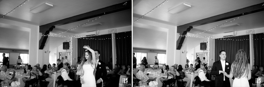  bride and groom's first dance in auburn