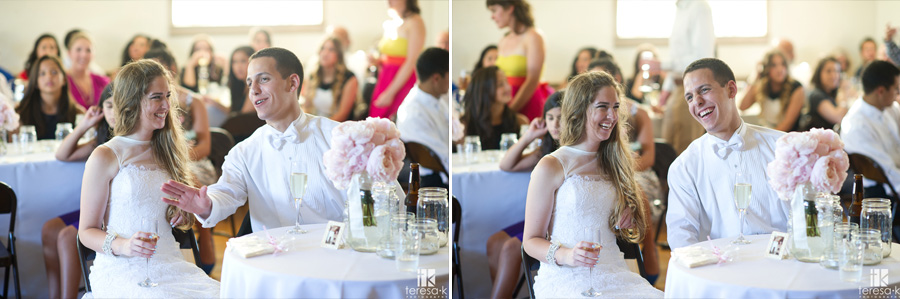  wedding reception toast reactions