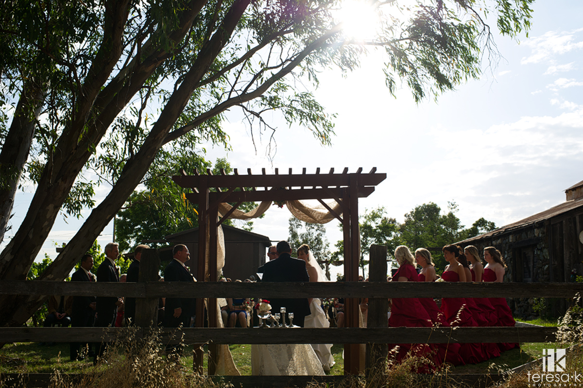 beautiful outdoor California weddings