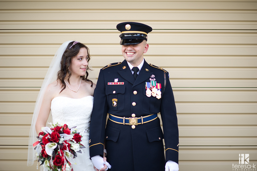 army dress blues for wedding