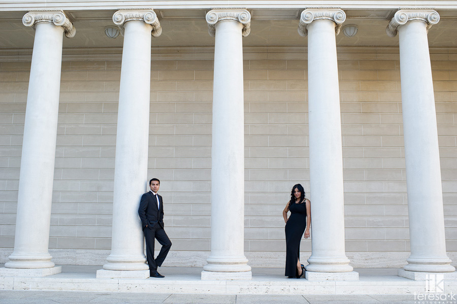 engagement session at the Legion of Honor in San Francisco 001