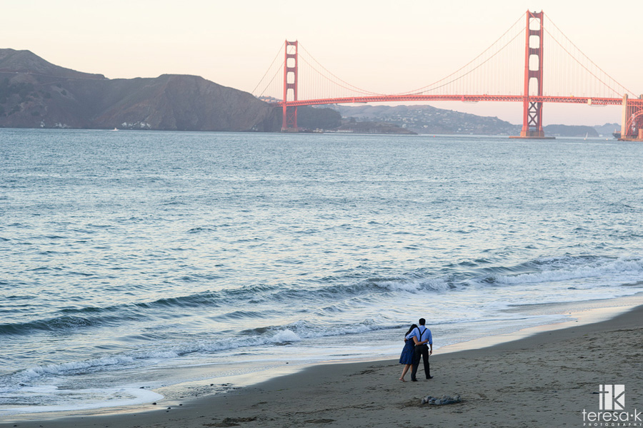 engagement session at China Beach in San Francisco 020