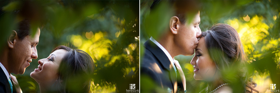 wedding images in the grape vines at the grand island mansion