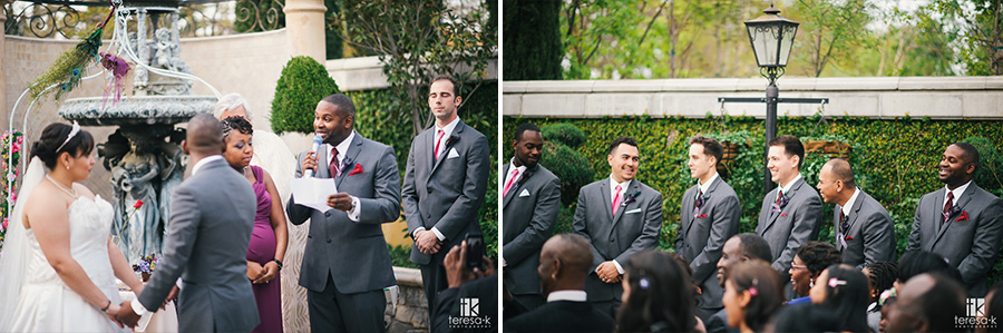 groomsmen and speeches at wedding
