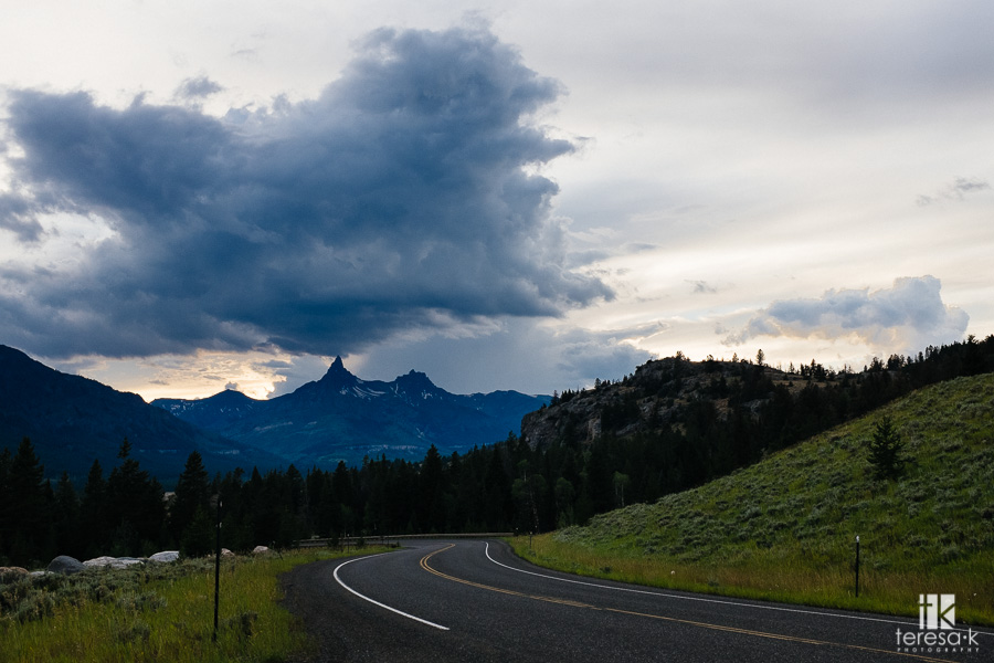 chief Joseph scenic highway in Wyoming