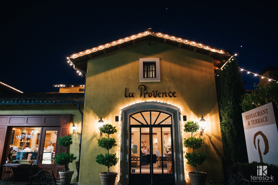 La Provence Restaurant Wedding image