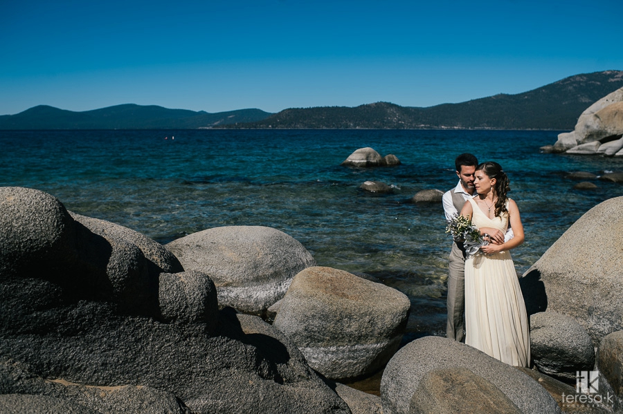Sand Harbor Lake Tahoe Wedding 10