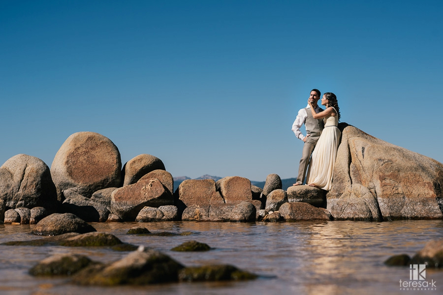 Sand Harbor Lake Tahoe Wedding 11