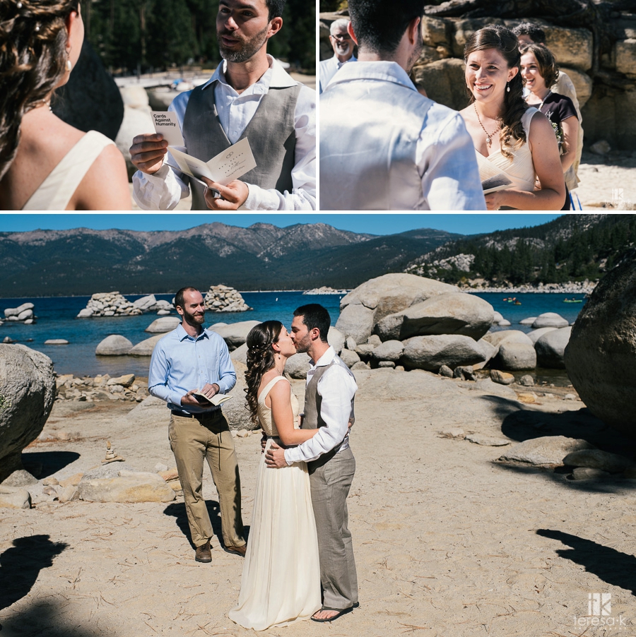 Sand Harbor Lake Tahoe Wedding 18